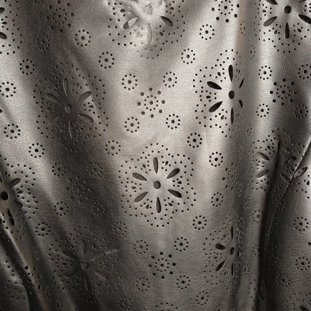 MICHAEL KORS Faux Leather Dress